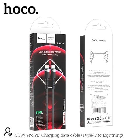 Cáp dù sạc nhanh 20w Hoco Su99pro