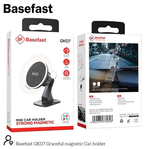 Giá đỡ điện thoại trên oto Basefast GK07