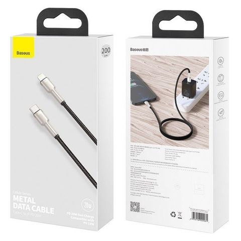 Cáp dù Baseus 20w 1m-2m CATLJK