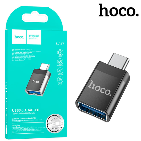 Đầu chuyển đổi Hoco UA17 TypeC to USB