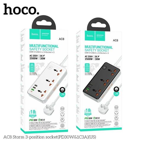 Ổ cắm điện đa năng Hoco AC8 30w