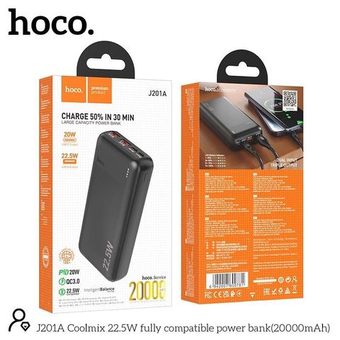 Sạc dự phòng Hoco J201A 22.5W 10000mAh - 20000mAh