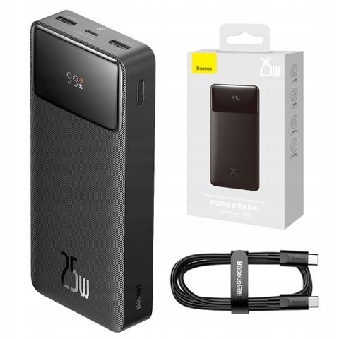 Sạc dự phòng Baseus Bipow sạc nhanh 25w 20000mAh