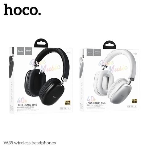 Tai nghe chụp tai Bluetooth Hoco W35