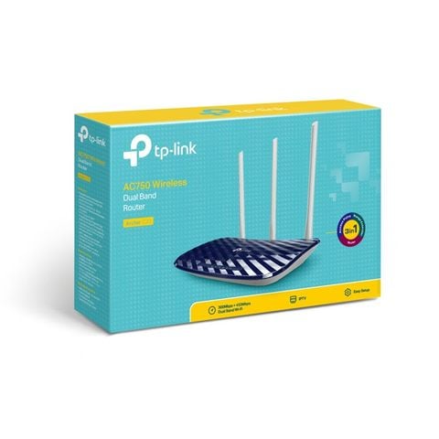 Modem wifi Tp-link Archer C20 Ac750 3 râu