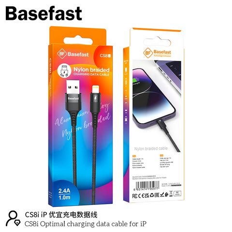 Cáp dù chống đứt gãy Basefast CS8 iphone - micro - typec