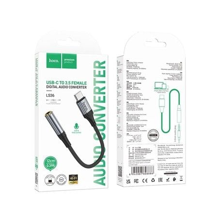 Jack chuyển Hoco Ls36 Typec-3.5