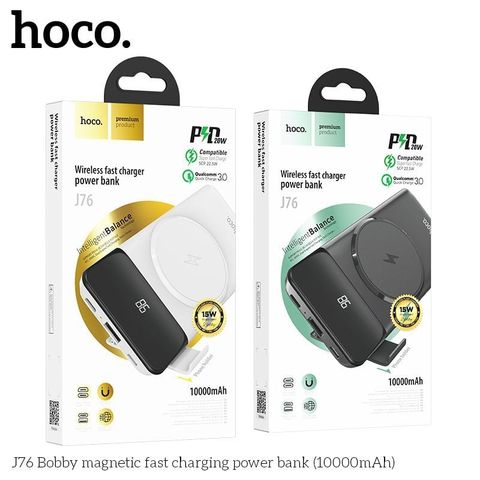 Sạc Dự Phòng Sạc Nhanh Không Dây Hoco J76 10.000mAh ( QC3.0 và PD20W)