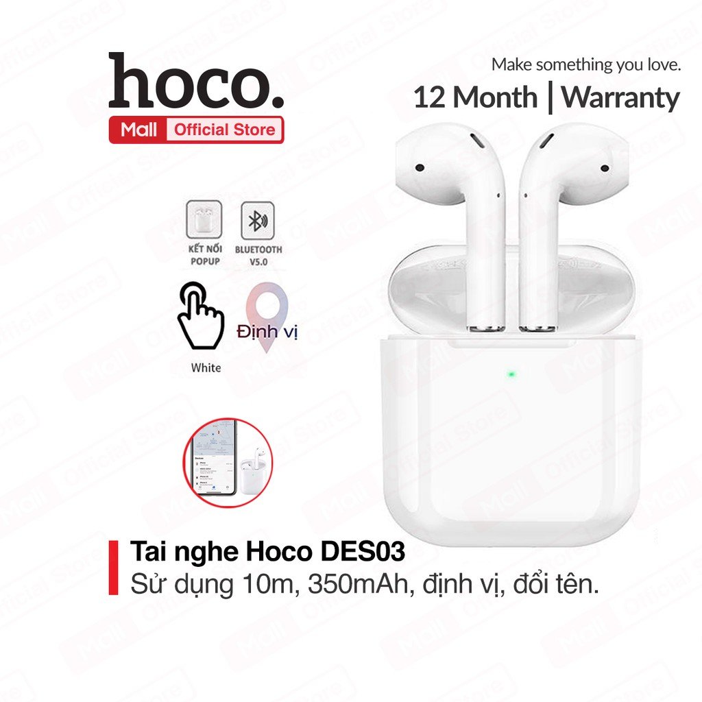 Tai nghe bluetooth Hoco DES03 Ph Ki n Gi X ng