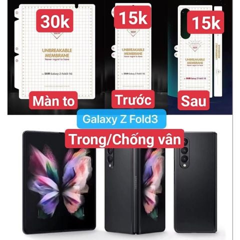 Miếng dán PPF cho Zfold - Zflip