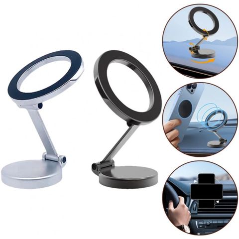 Giá đỡ điện thoại trên oto G118 hút nam châm, xoay 360