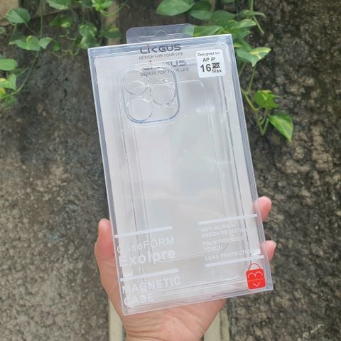 Ốp Likgus trong viền cứng bảo vệ camera cho iphone