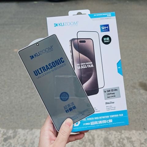Kính chống nhìn trộm Kuzoom Samsung S24ultra/S25ultra