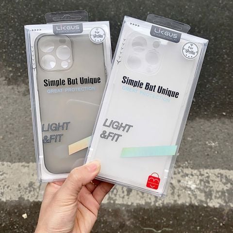 Ốp dẻo nhám Likguscho iphone