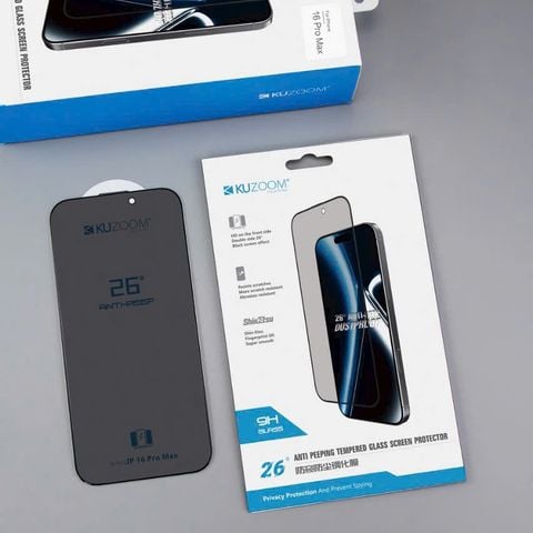 Kính Kuzoom chống nhìn trộm bảo vệ màng loa cho Iphone