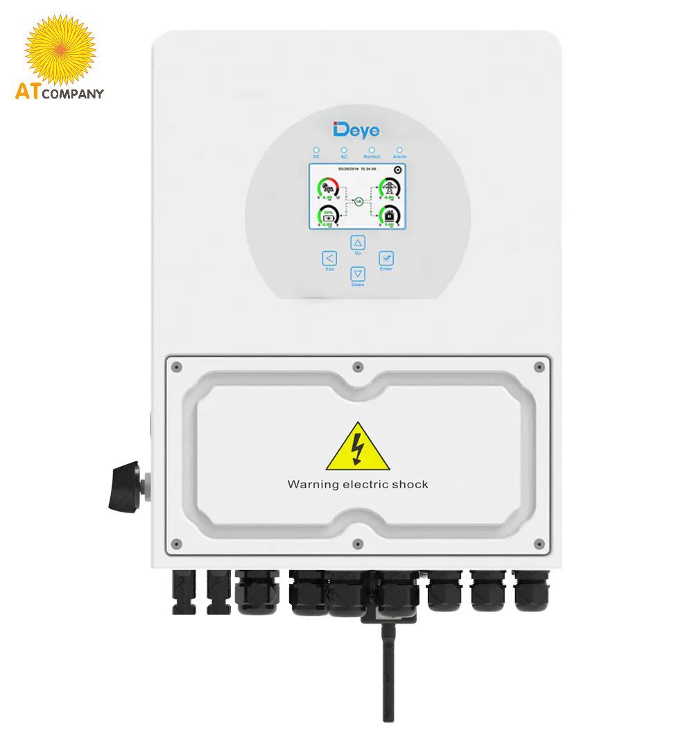  INVERTER HYBRID DEYE 5kW 1 PHA Model: Model: SUN-5K-SG04LP1-EU 