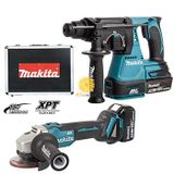  Bộ máy khoan, máy mài góc dùng Pin Makita DLX2161X 