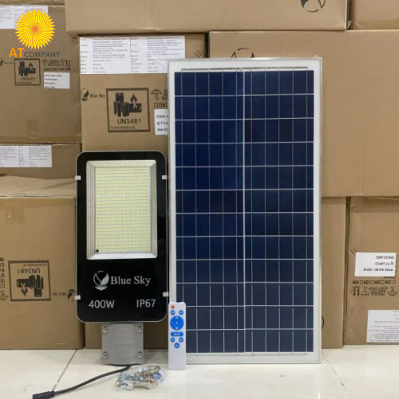 Đèn đường năng lượng mặt trời BLUESKY CA400W – ENOVA TECH., JSC