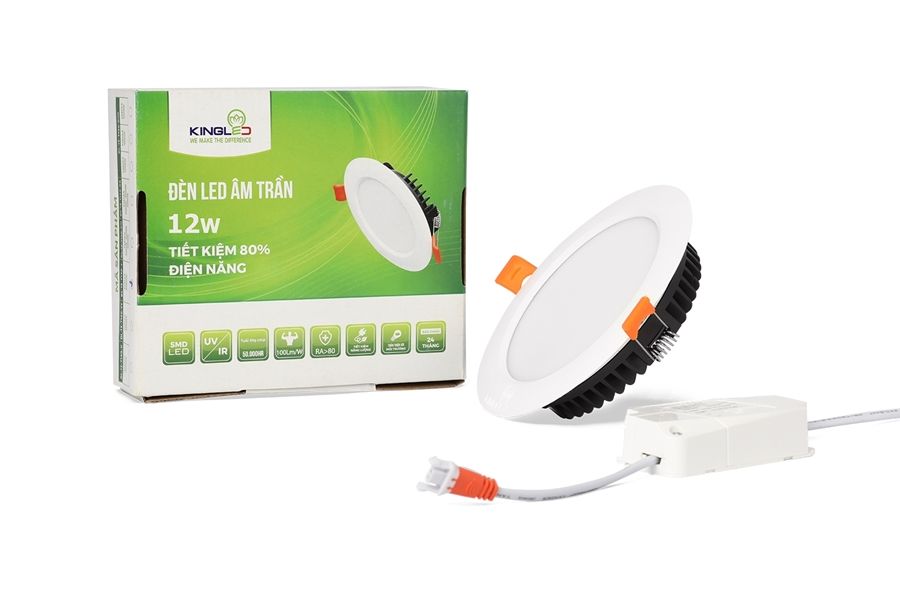  ĐÈN LED DOWNLIGHT 12W 1 MÀU (DL-12-T140) 