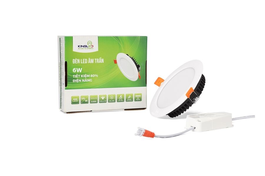  ĐÈN LED DOWNLIGHT 6W 1 MÀU (DL-6-T100) 