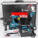  Bộ máy khoan, máy mài góc dùng Pin Makita DLX2161X 