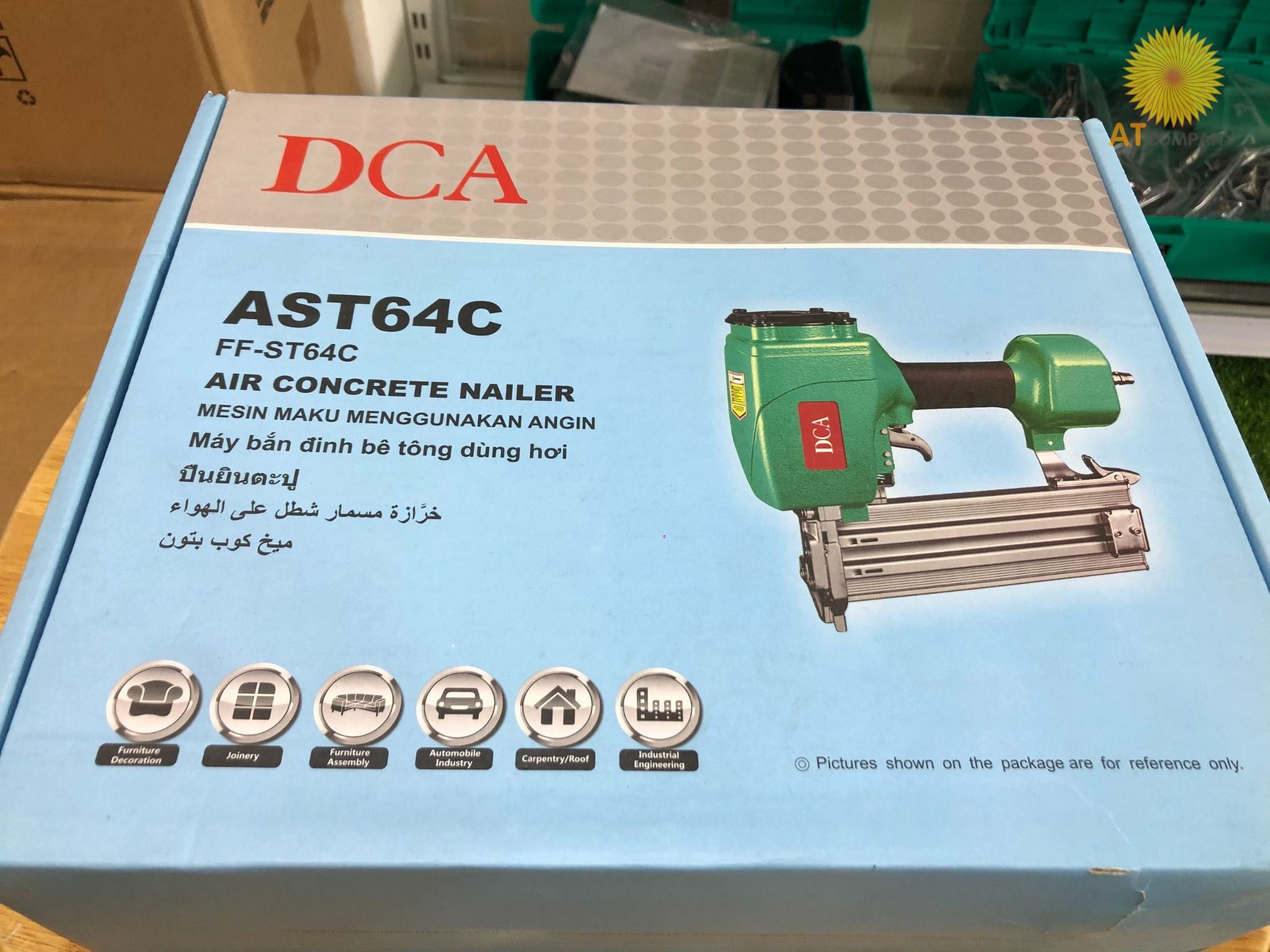  Súng bắn đinh bê tông dùng hơi DCA AST64C 