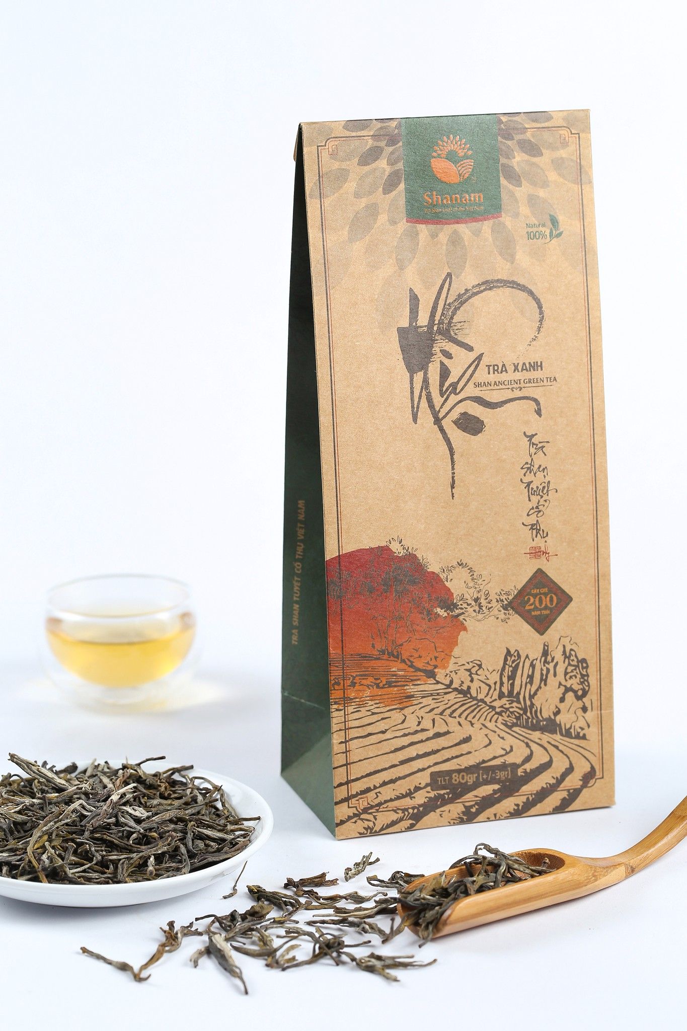 Trà xanh Thiện Shanam