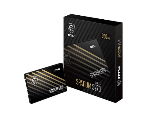 SSD MSI SPATIUM S270 960GB Sata 2.5