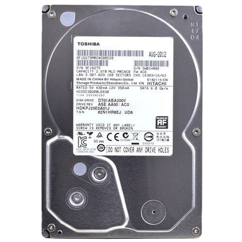 HDD GT Toshiba 2TB 3.5