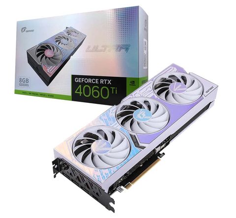 VGA Colorful iGame GeForce RTX 4060 Ti Ultra W OC 8GB-V 3 FAN