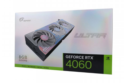 VGA Colorful iGame GeForce RTX 4060 Ultra White OC 8GB-V 3 FAN