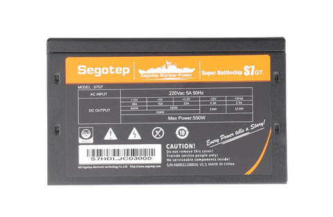 Nguồn máy tính SEGOTEP S7 GT - 550W