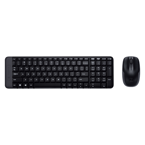 Combo Bàn Phím + Chuột Không Dây Logitech MK220