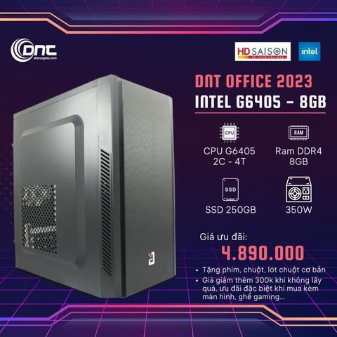 Bộ Máy Bàn - DNT Office Intel 2023