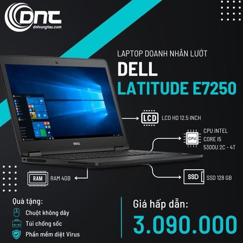 Laptop Dell Latitude E7250