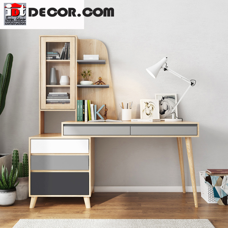 Bàn Làm Việc Mẫu mới thông minh đa năng – IDT Decor