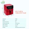 Nồi Chiên Không Dầu Cosori Thương Hiệu Mỹ CP158-AF 5.5L Màu Đỏ - Hàng Chính Hãng