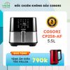 Nồi Chiên Không Dầu Thương Hiệu Mỹ COSORI CP258 5.5L - Màn hình cảm ứng - Chức năng sấy khô - Hàng Chính Hãng