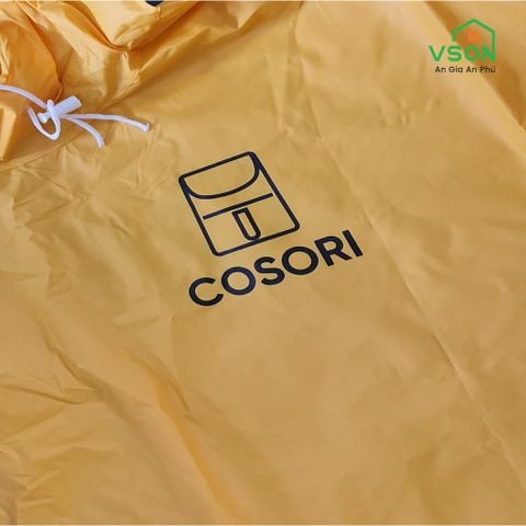  [Quà tặng] Áo mưa cánh dơi cao cấp xẻ tà Cosori 1m8 - Quà tặng khi mua nồi chiên không dầu Cosori 