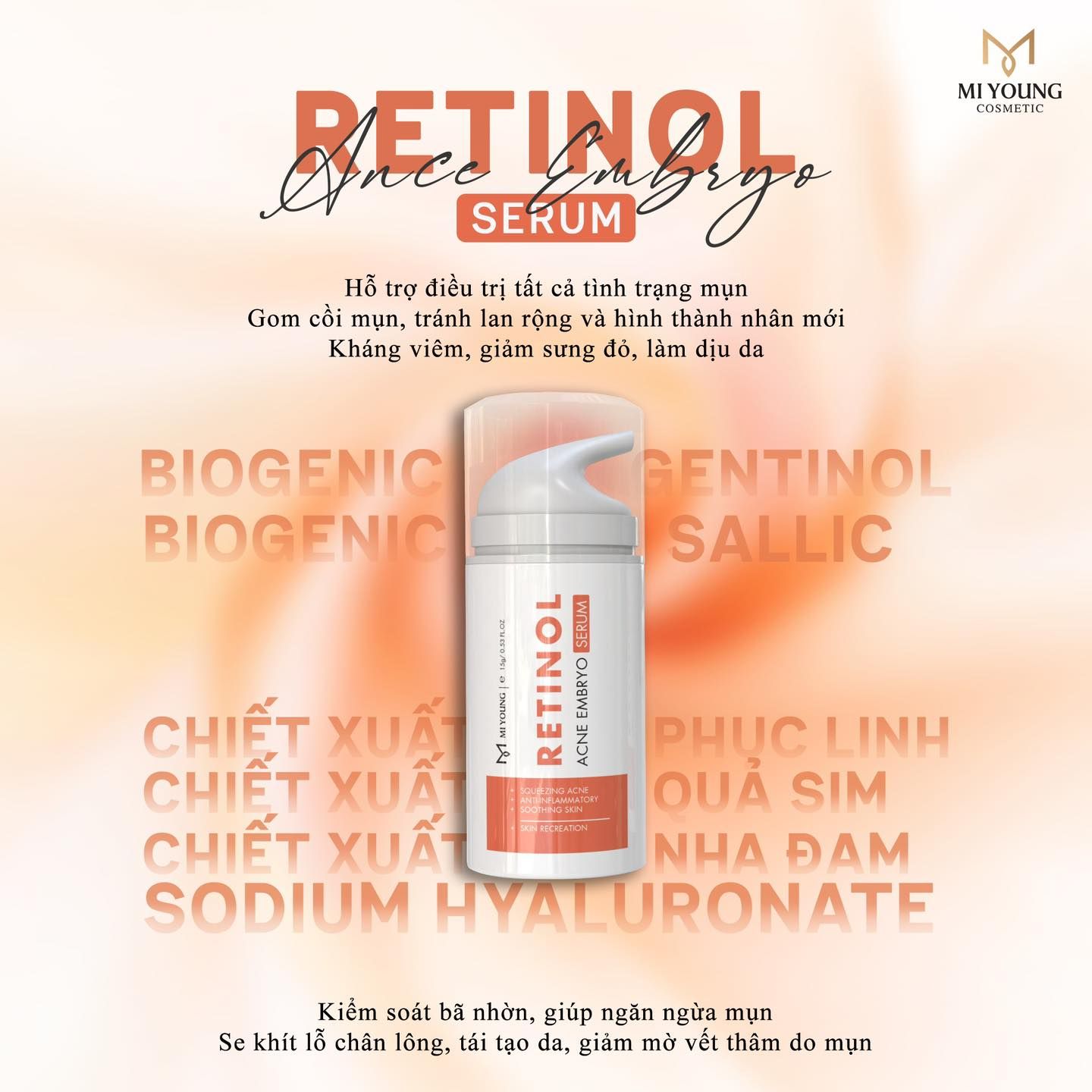  MY RETINOL COLLETION - COMBO Ủ MỤN RETINOL 