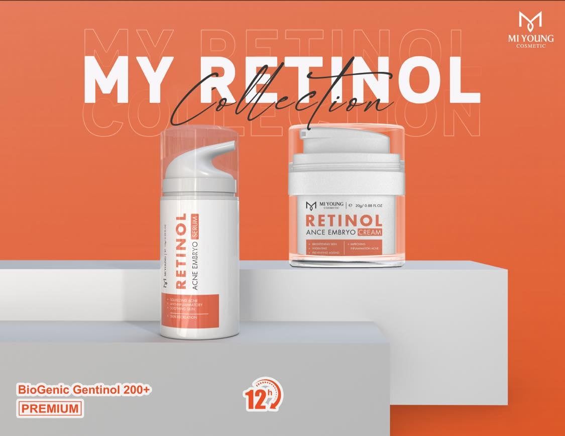  MY RETINOL COLLETION - COMBO Ủ MỤN RETINOL 