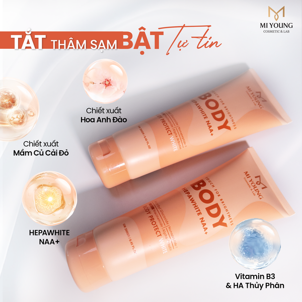  KEM BODY BỌC TRẮNG HEPAWHITE NAA+ 