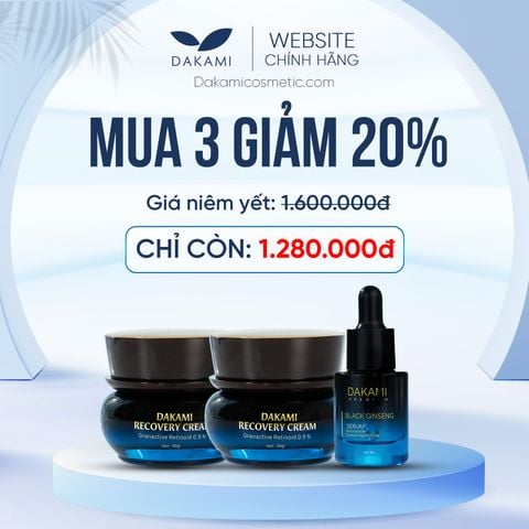  Combo dưỡng da chống lão hóa chuyên sâu 