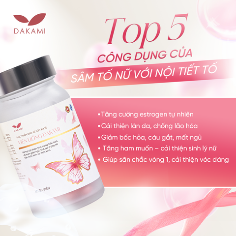  Viên uống Nội tiết tố nữ Dakami 