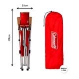  Ghế xếp Coleman 2000026744       (3339)  CHAIR RED ASIA-LAY 