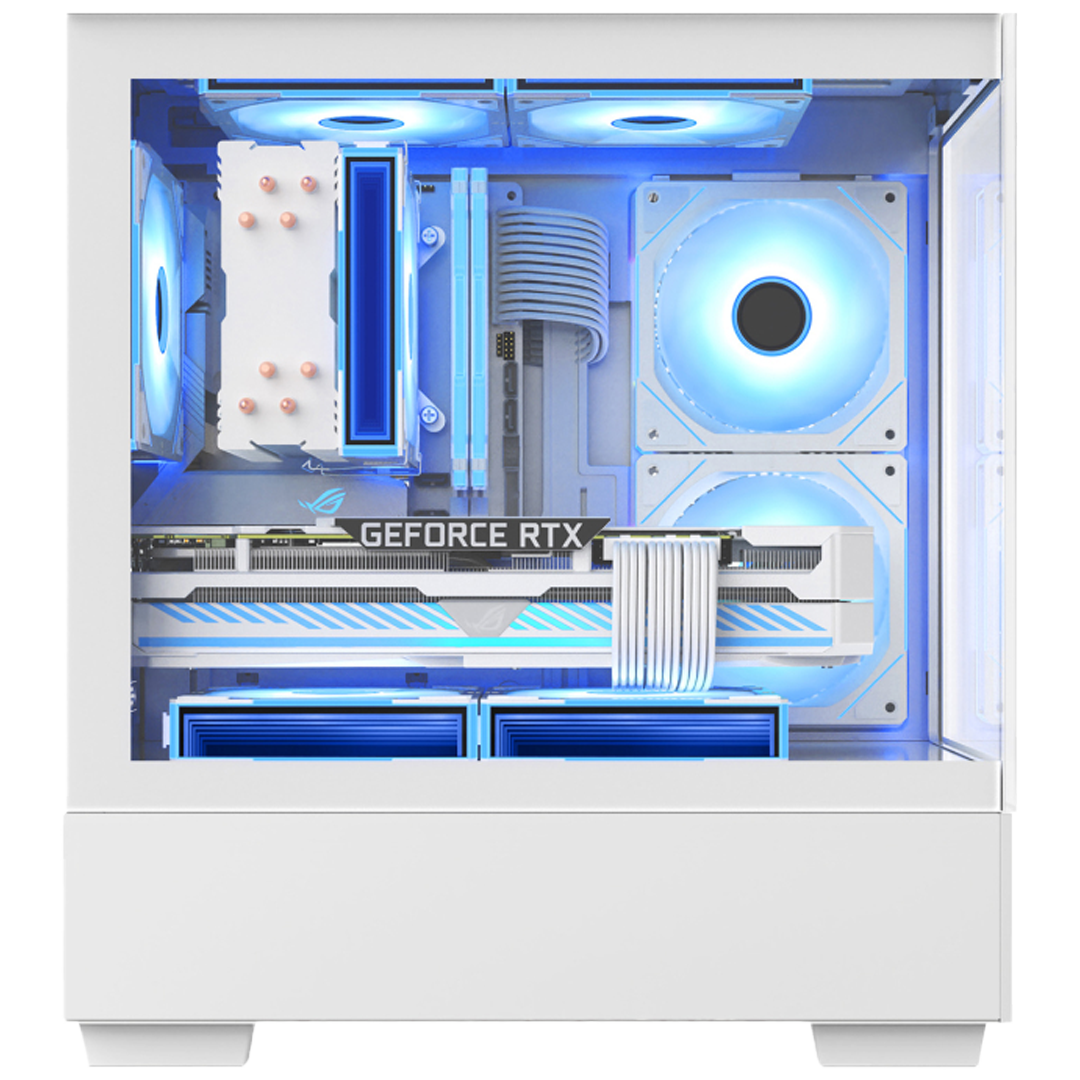Vỏ Máy Tính Case Magic Mix Tower White (MatX) Vi Tính Mạnh Quý