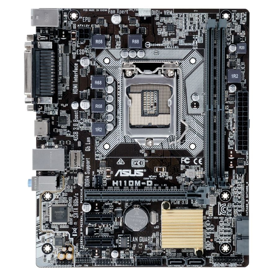 Mainboard Asus H110M D Vi Tinh M nh Quy