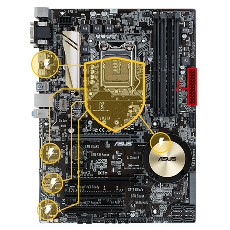 Mainboard Asus H110MD Vi Tính Mạnh Quý