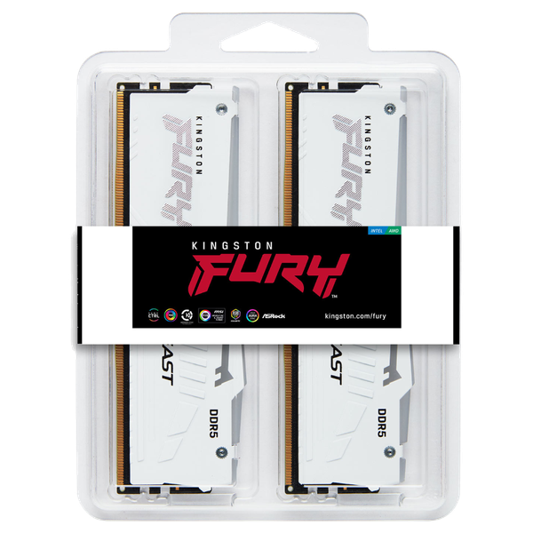 Kit Ram Kingston DDR5 64GB/5200 (32GB*2) Beast RGB Vi Tính Mạnh Quý