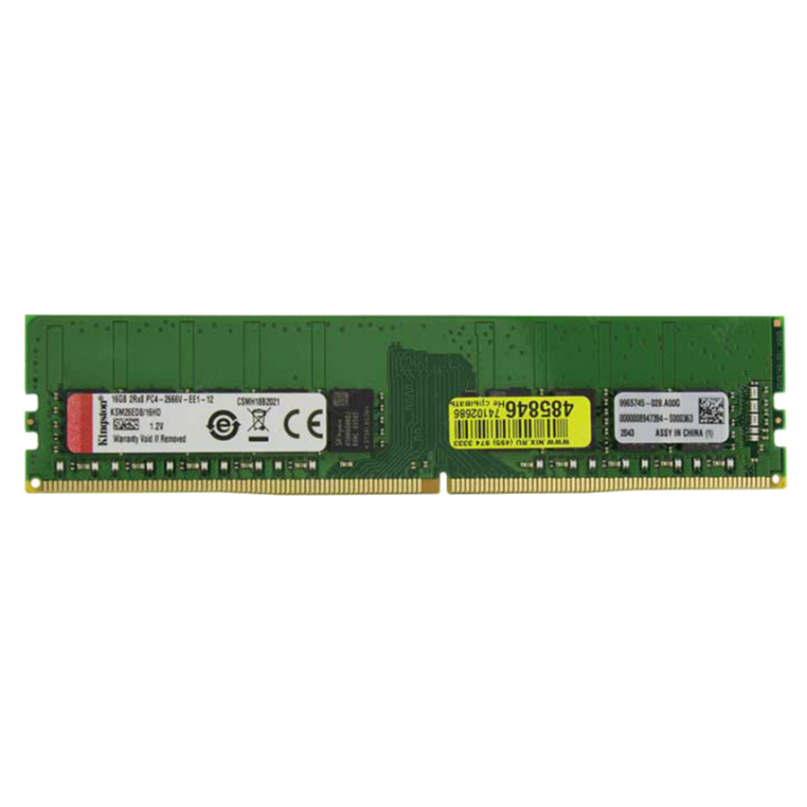 Ram Kingston 16GB DDR4-2666E19 2RX8 Udimm H-D (KSM26ED8/16HD